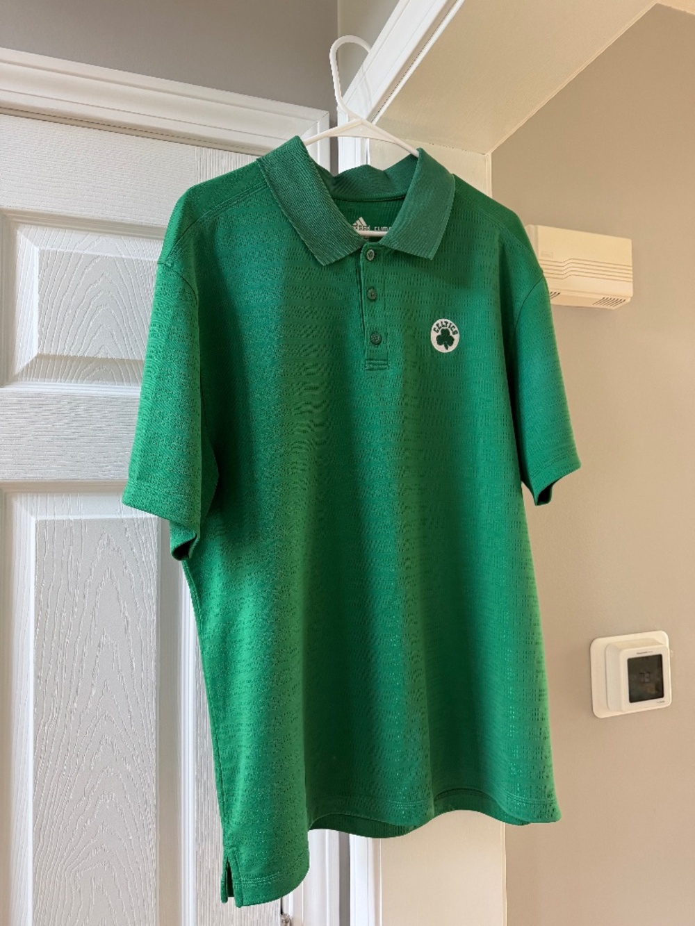 Boston Celtics Adidas Golf Shirt